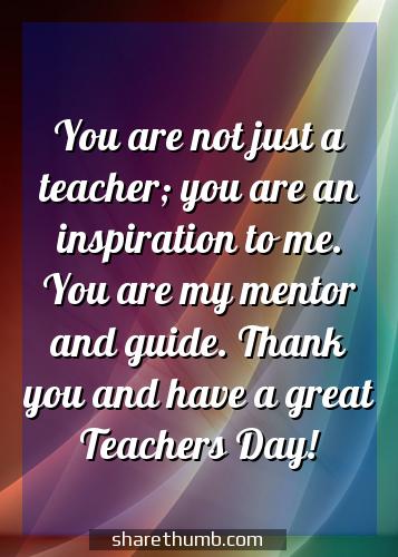 happy teachers day thank you teacher